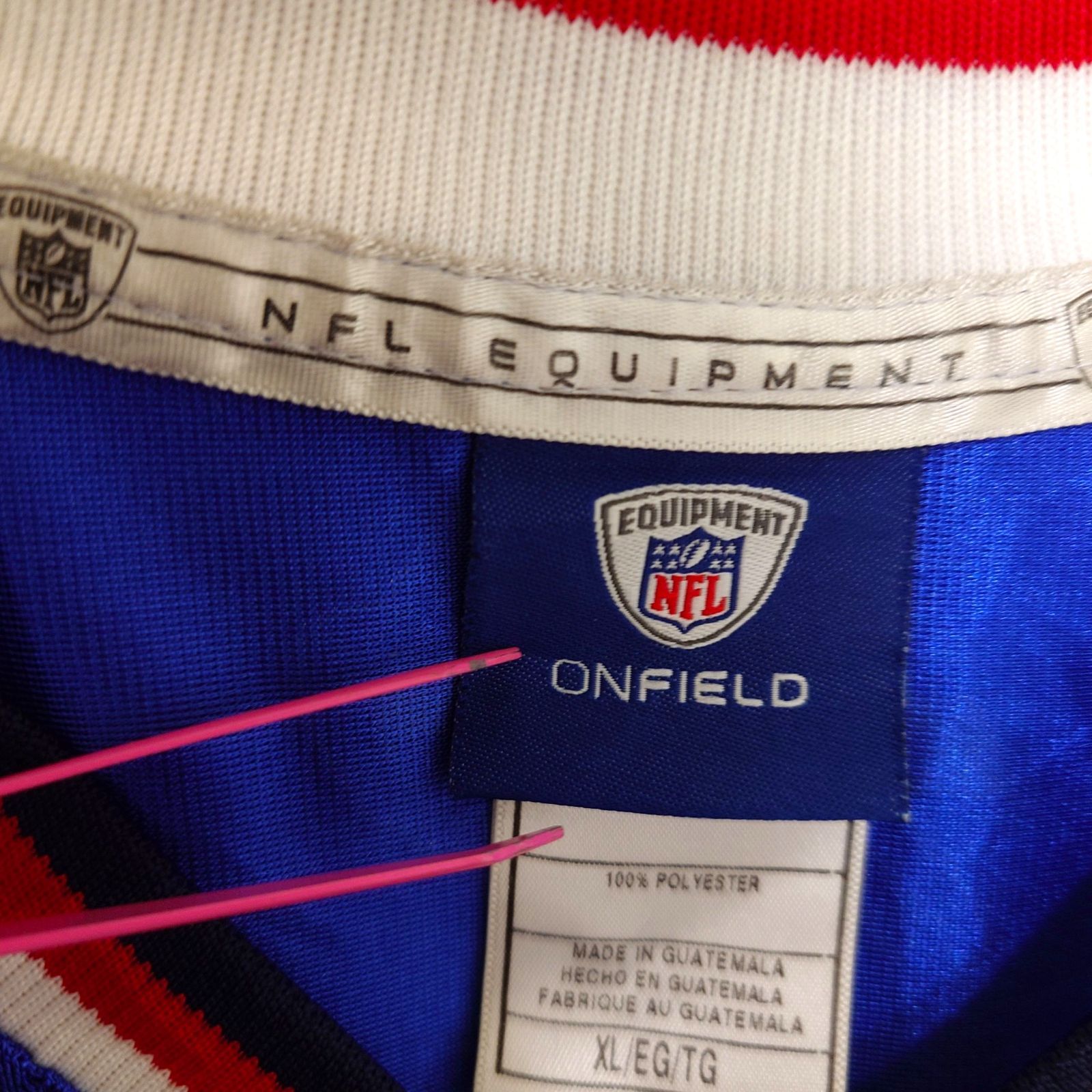 Reebok - 【Reebok】 NFL バッファロー・ビルズ ゲームシャツ S-2084 Reebok - 【Reebok】 NFL バッファロー・ビルズ ゲームシャツ S