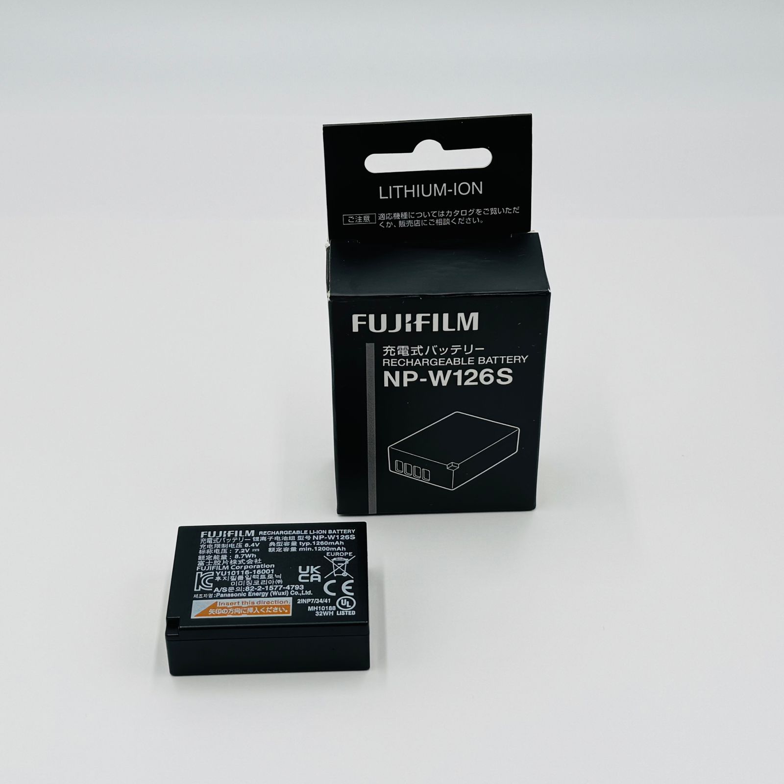 FUJIFILM NP-W126S 充電式バッテリー【4669-C】 - メルカリ