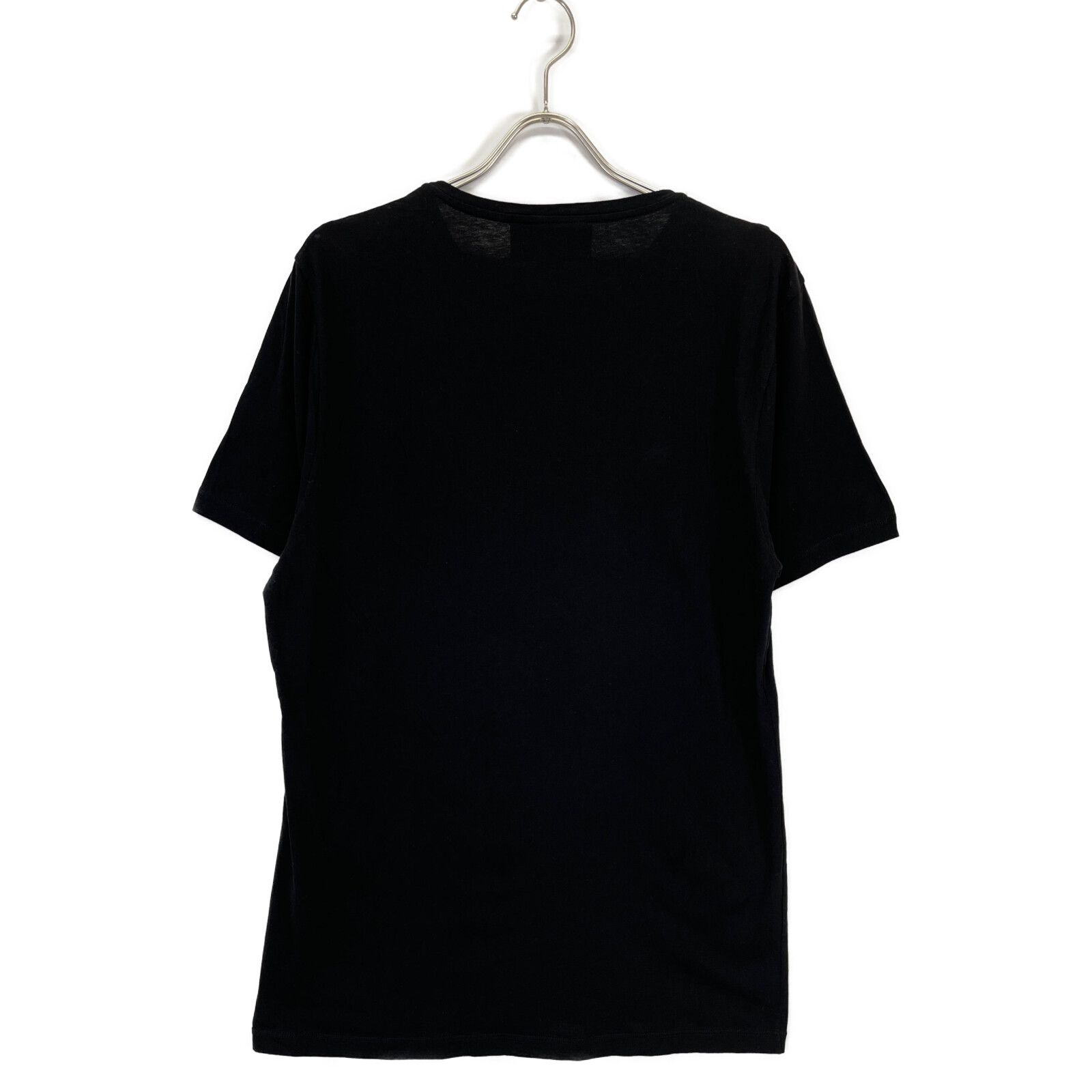GUCCI グッチ 441685 ﾌﾞﾗｯｸ ﾛｺﾞ ｸﾙｰﾈｯｸTｼｬﾂ XL-販売 免許