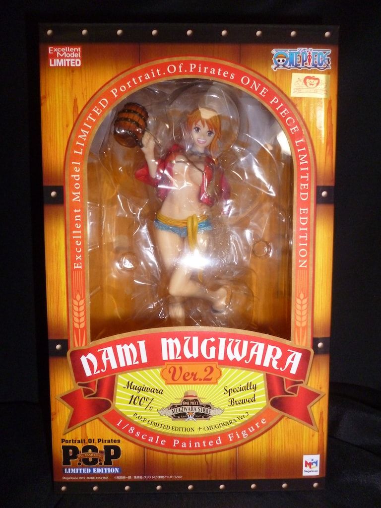 メガハウス POPリミテッドエディション|ワンピース ナミ MUGIWARAver.2 PVC