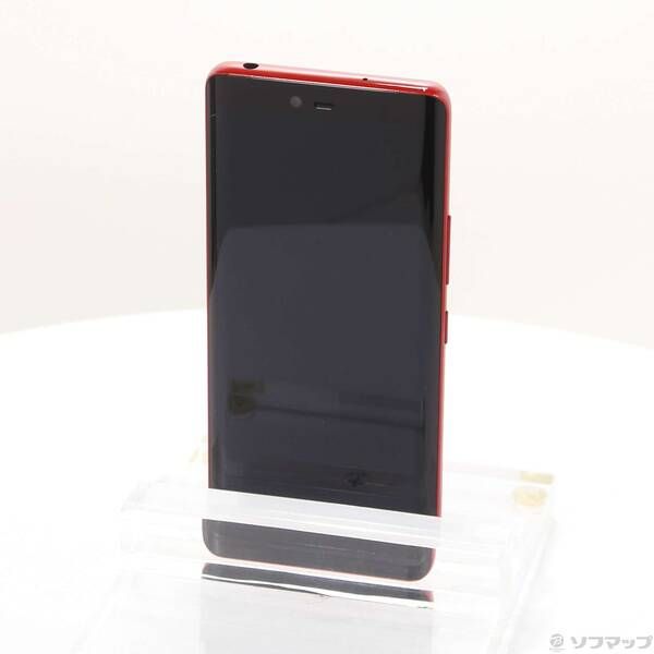 美品　Rakuten Hand P710　赤　楽天ハンド　64GB 中古品〕 Rakuten Hand 64GB クリムゾンレッド P710 楽天 SIM