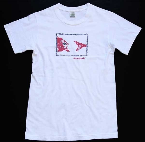 超格安一点 USA製 patagonia 半袖T TEE S/S ridingmania T's beneficial 半袖Tシャツ