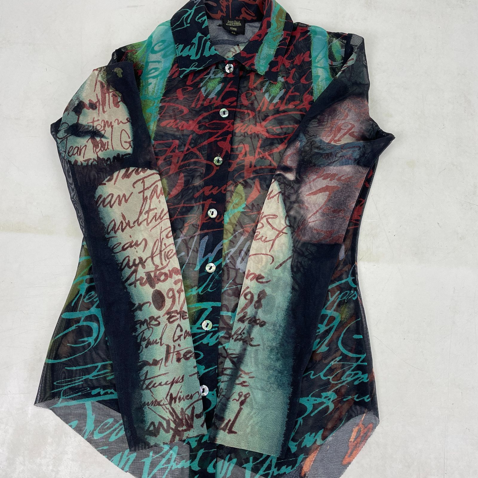 01m142 Jean Paul GAULTIER ジャンポール・ゴルチエ FEMME L's シアー