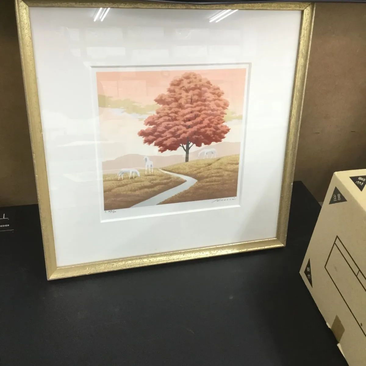 新緑の湖 国武久巳 シルクスクリーン 新緑の湖 国武久巳 シルクスクリーン 美術品・アンティーク・コレクション