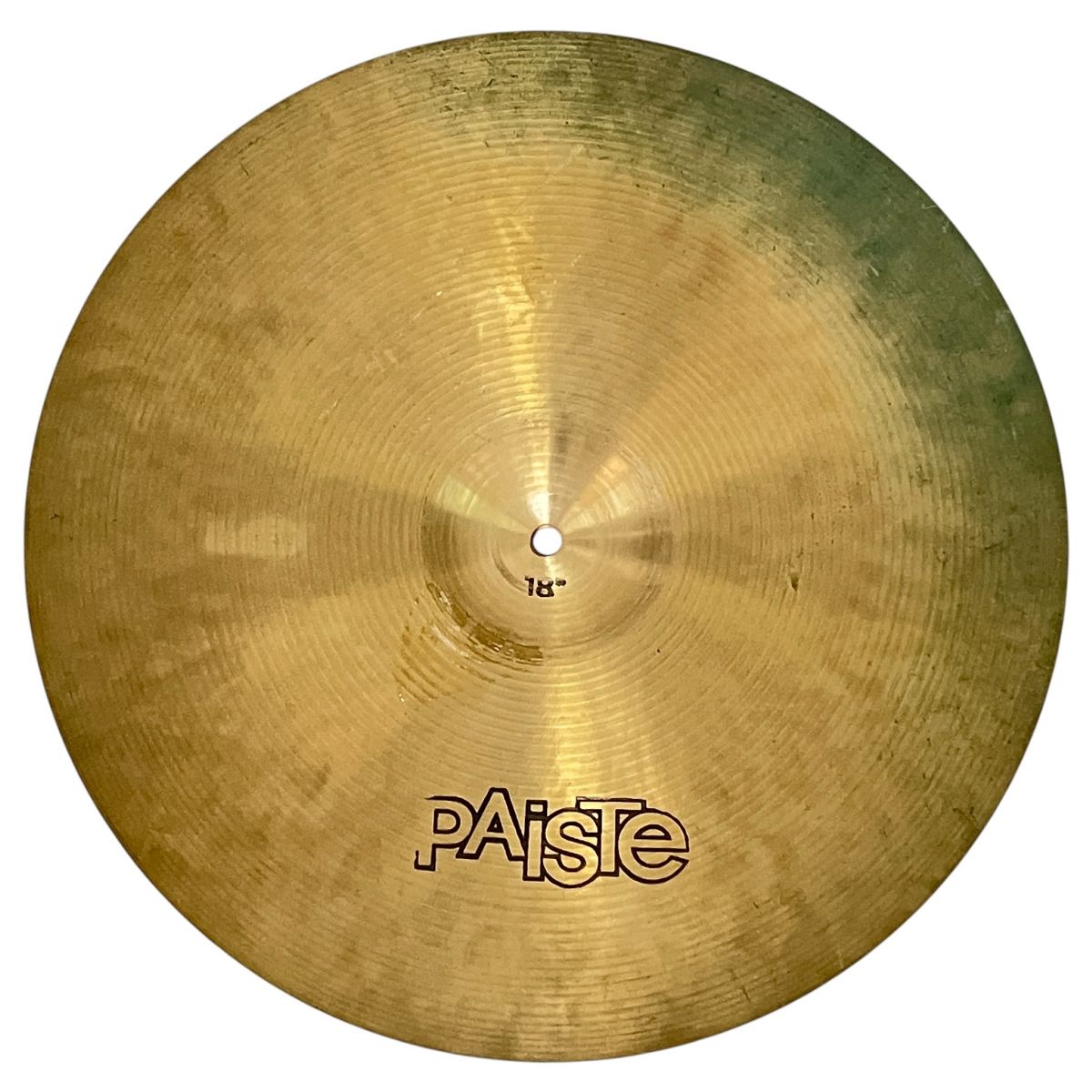 PAiSTe FORMULA 602 MEDIUM 18インチ シンバル 旧ロゴ 白抜きロゴ パイステ N10465423