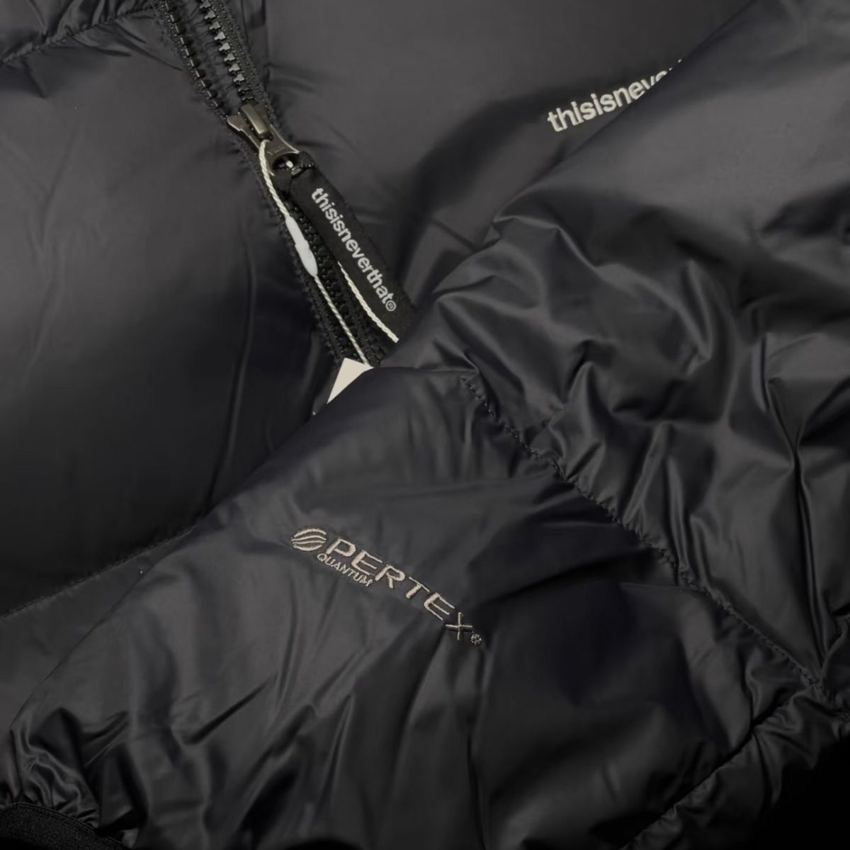 韓国の人気 Thisisneverthat ダウンジャケット カジュアル ロゴ 男女  