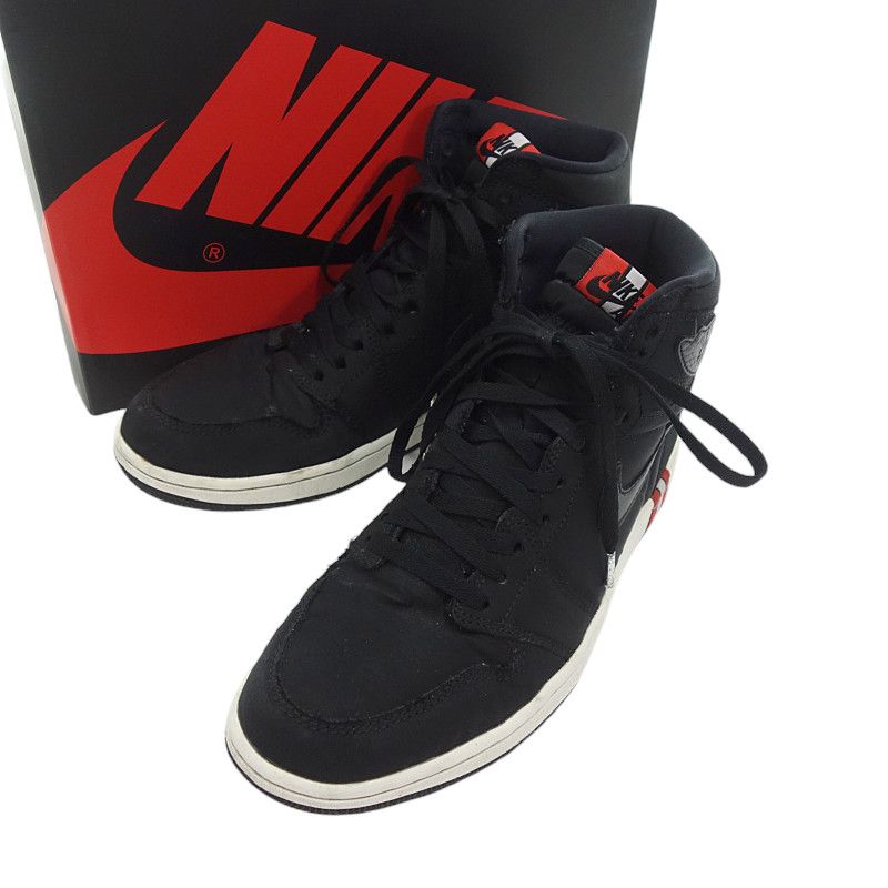 ナイキ/NIKE Air Jordan 1 High PSG Black スニーカー ブラック サイズ  