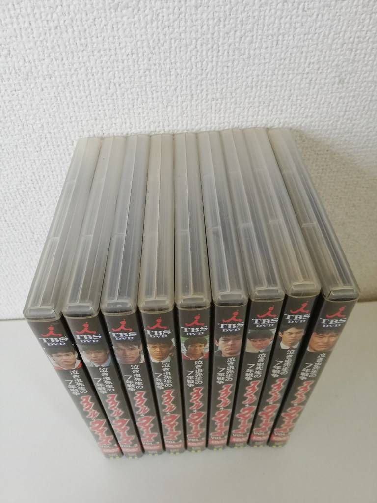 B1-3 DVD スクール ウォーズ 全9枚セット 泣き虫先生の7年戦争 山下真司|伊藤かずえ|岡田奈々