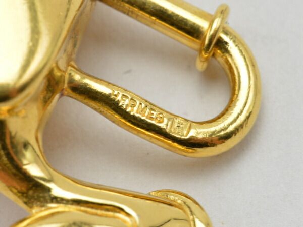 エルメス HERMES 1992年限定 ペリカン カデナ ゴールド バッグチャーム