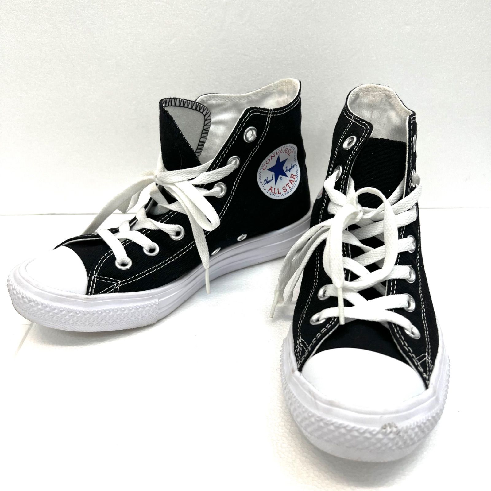 コンバース ハイカットスニーカー ブラック/ホワイト CONVERSE コンバース スニーカー ハイカット ブラック ホワイト