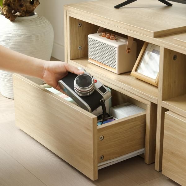 リビングボード L字収納