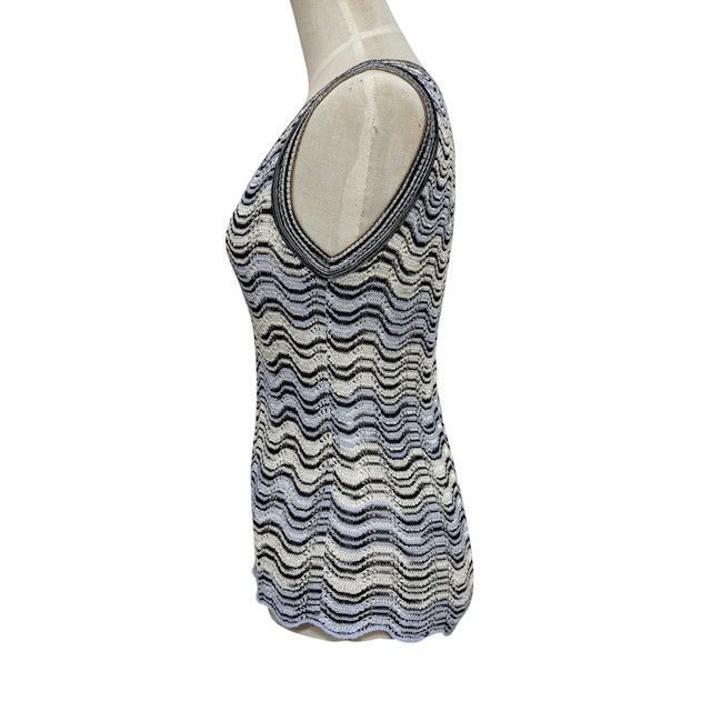 ミッソーニ MISSONI ニットベスト ジグザグ柄 マルチカラー レディース MISSONI - ミッソーニ MISSONI ニット ベスト ジグザグ柄 52