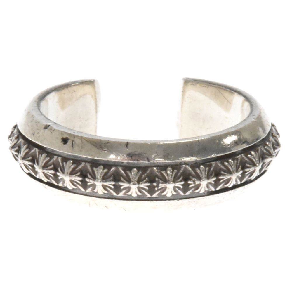 CHROME HEARTS (クロムハーツ) CH PLUS PYRAMID OPEN BAND RING CH ...