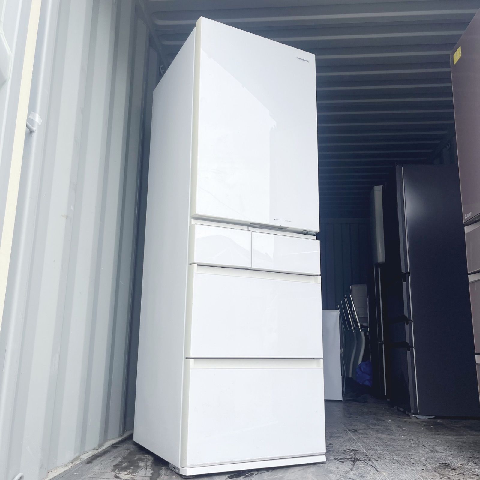 2 パナソニック パーシャル搭載おしゃれホワイト5ドア冷蔵庫 洗濯機 WWW_KANDAIZUMI_COM