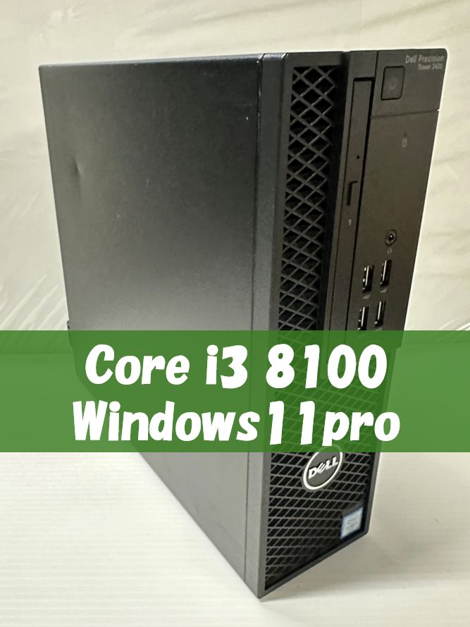 ビジネスデスクトップ|Precision Tower 3420|Windows11pro|Core i5 7600|メモリ 8GB|SSD256GB