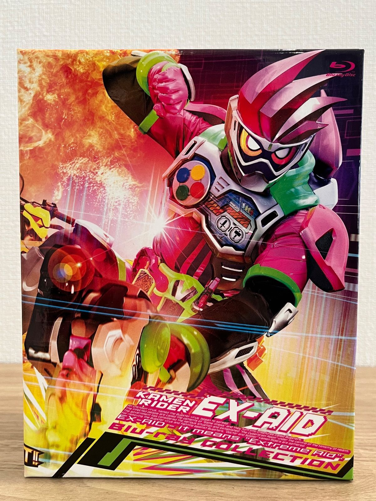 仮面ライダーエグゼイド Blu-ray COLLECTION 収納BOX付 1〜4巻セット