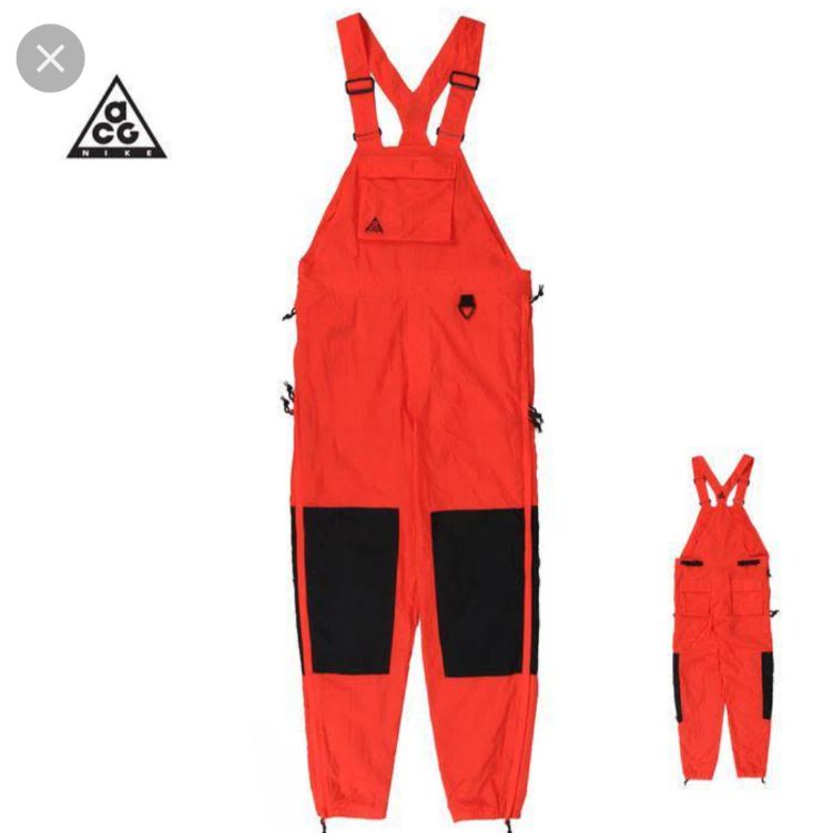 NIKE acg ウーブンオーバーオール - メルカリ