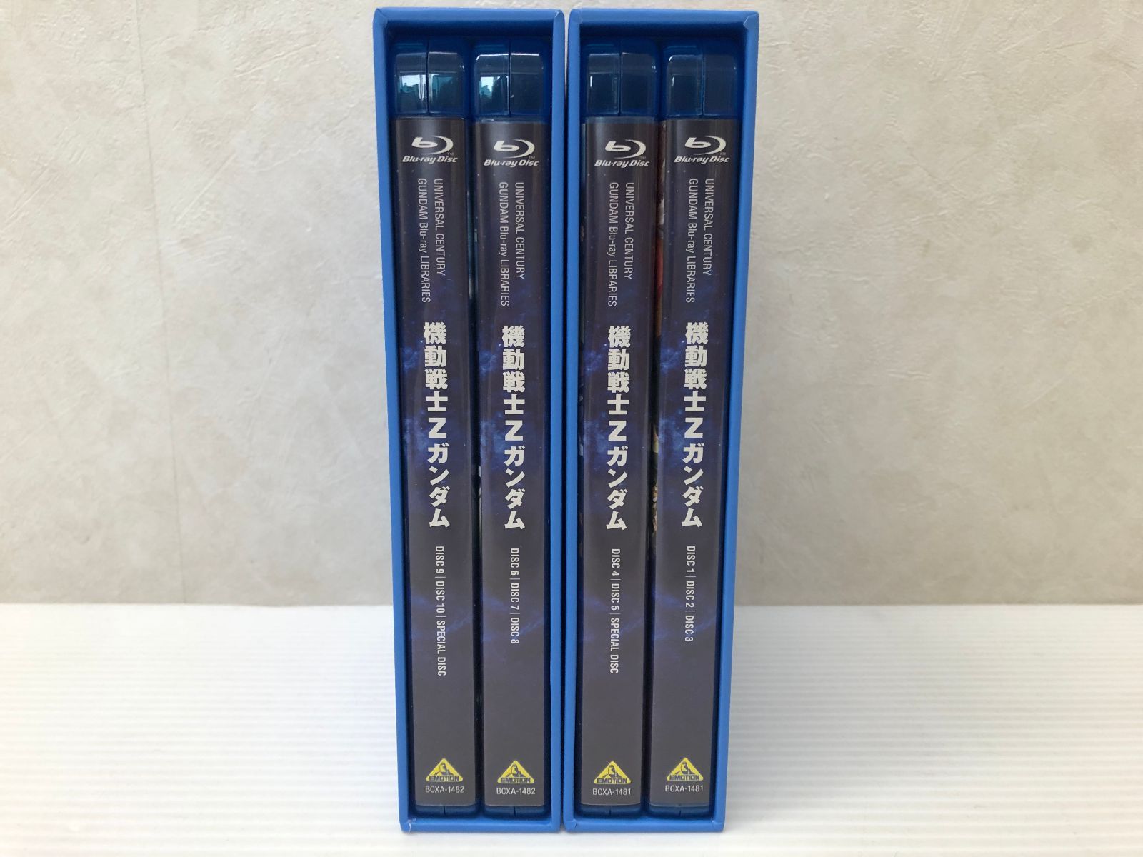 Blu-ray] 機動戦士Zガンダム U.C.ガンダム 全2BOXセット 中古品 