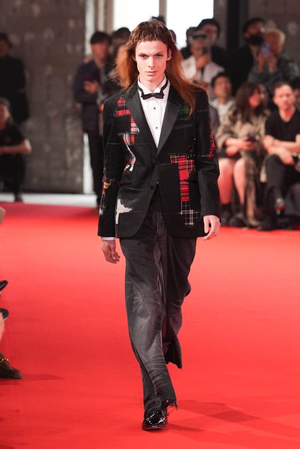 新品 JUNYA WATANABE MAN 25ss 多素材パッチワークジャケット