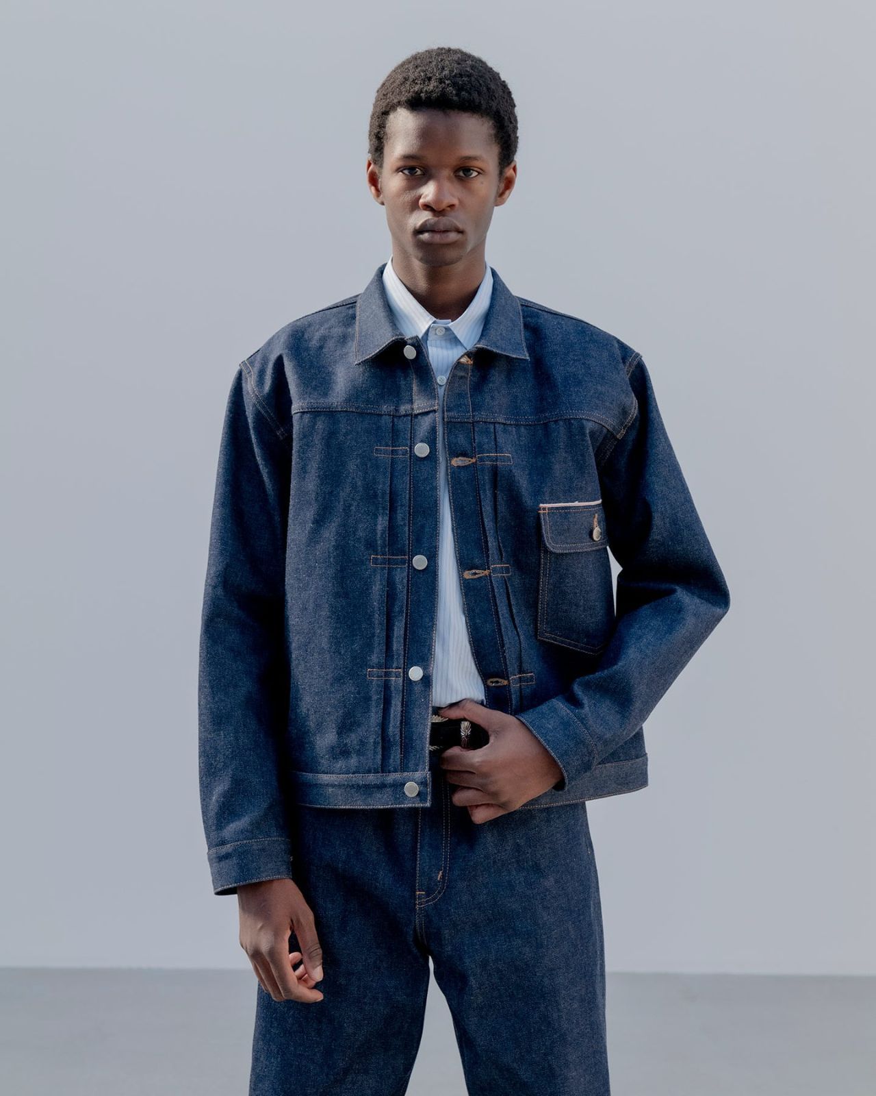 uniform experiment RIGID DENIM TRUCKER JACKET デニムジャケット UE