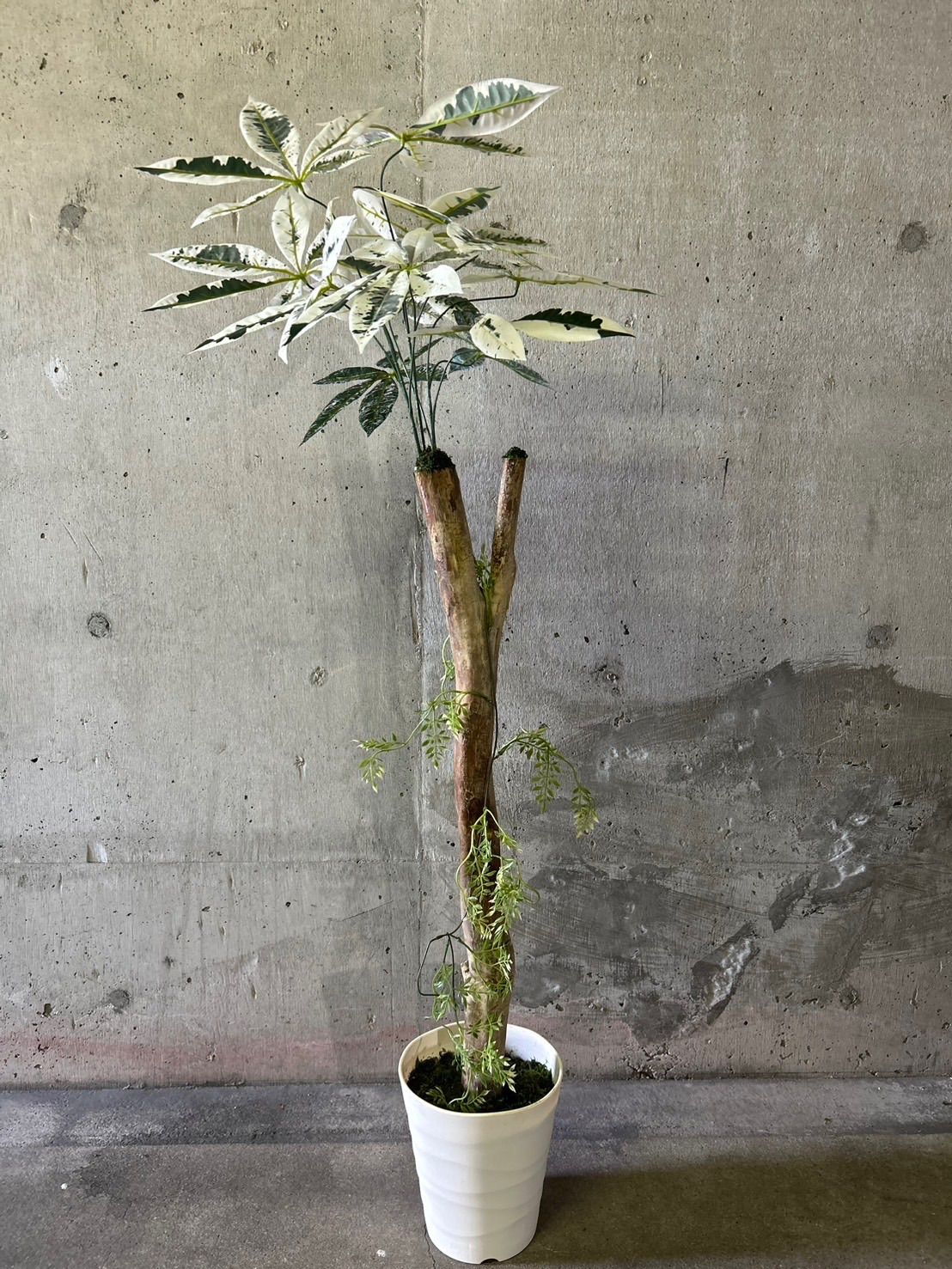 光触媒 人工観葉植物 ウォールグリーン フェイク フラワー パキラ