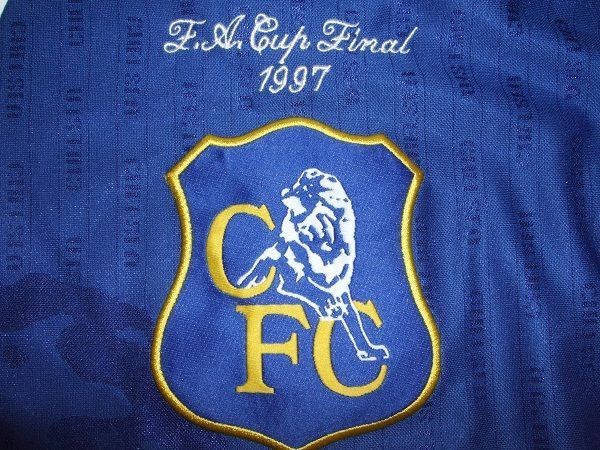 チェルシーFC ユニフォーム 1996-1997 FAカップ決勝進出記念レプリカ 中古 美品】イングランド プレミアリーグ チェルシーFC