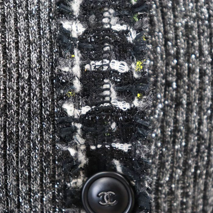 極美品】CHANEL シャネル ニットカーディガン P57386