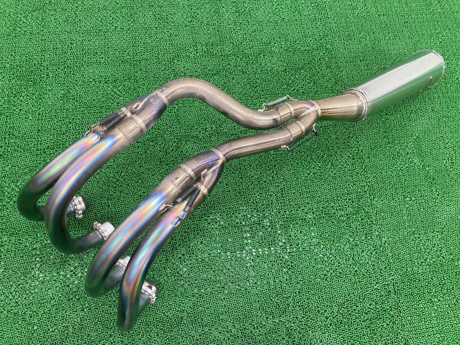 アールズギア製CB1100 マフラー 社外 中古 バイク 部品 SC65 チタン 