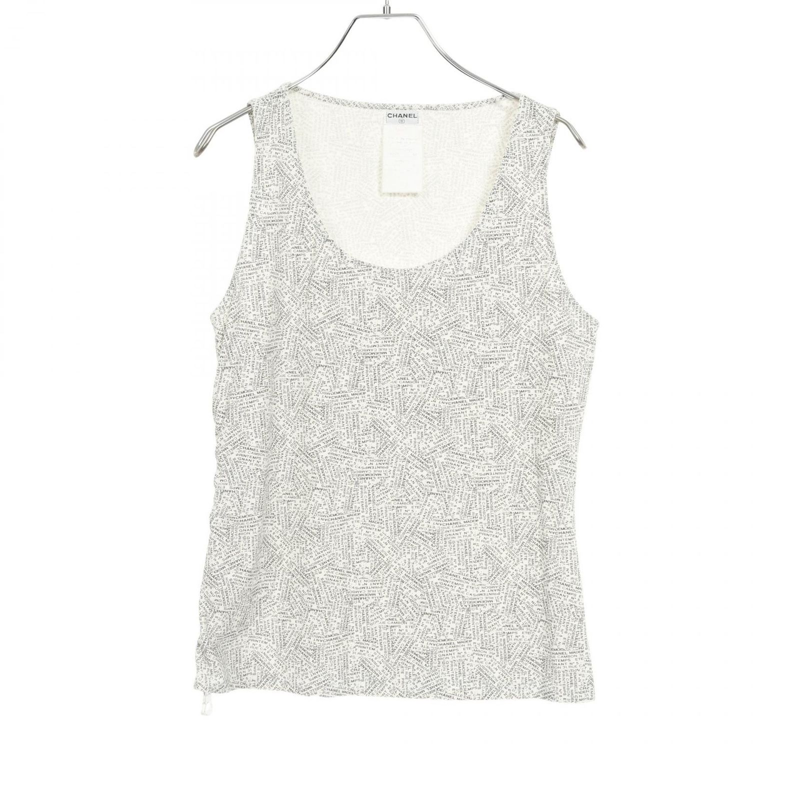 ロゴが可愛い♪】CHANEL タンクトップ