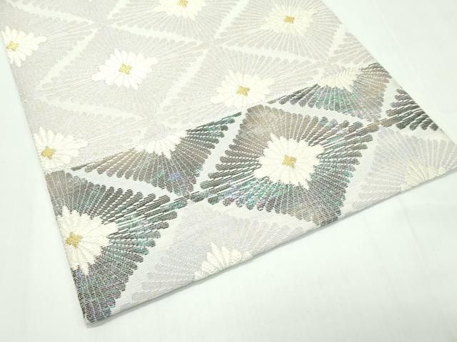 平和屋本店□極上 創業280年 誉田屋源兵衛 六通柄袋帯 唐織 本螺鈿