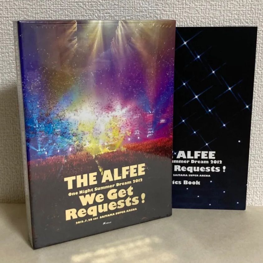 未開封】DVD/THE ALFEE 2012 We Get Requests! - メルカリ