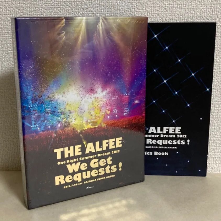 未開封】DVD/THE ALFEE 2012 We Get Requests! - Hobby shop mm - メルカリ