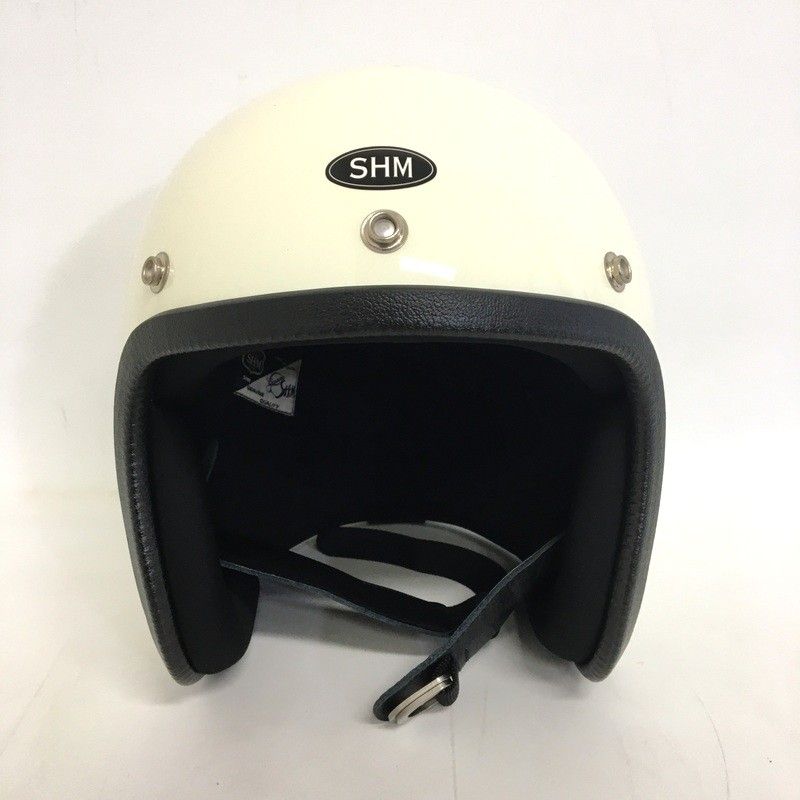 SHM エスエイチエム LOT-500 ジェットヘルメット 除菌消臭済 Lサイズ アイボリー オートバイ ツーリング ライディング バイカー バイク用品 TA3325