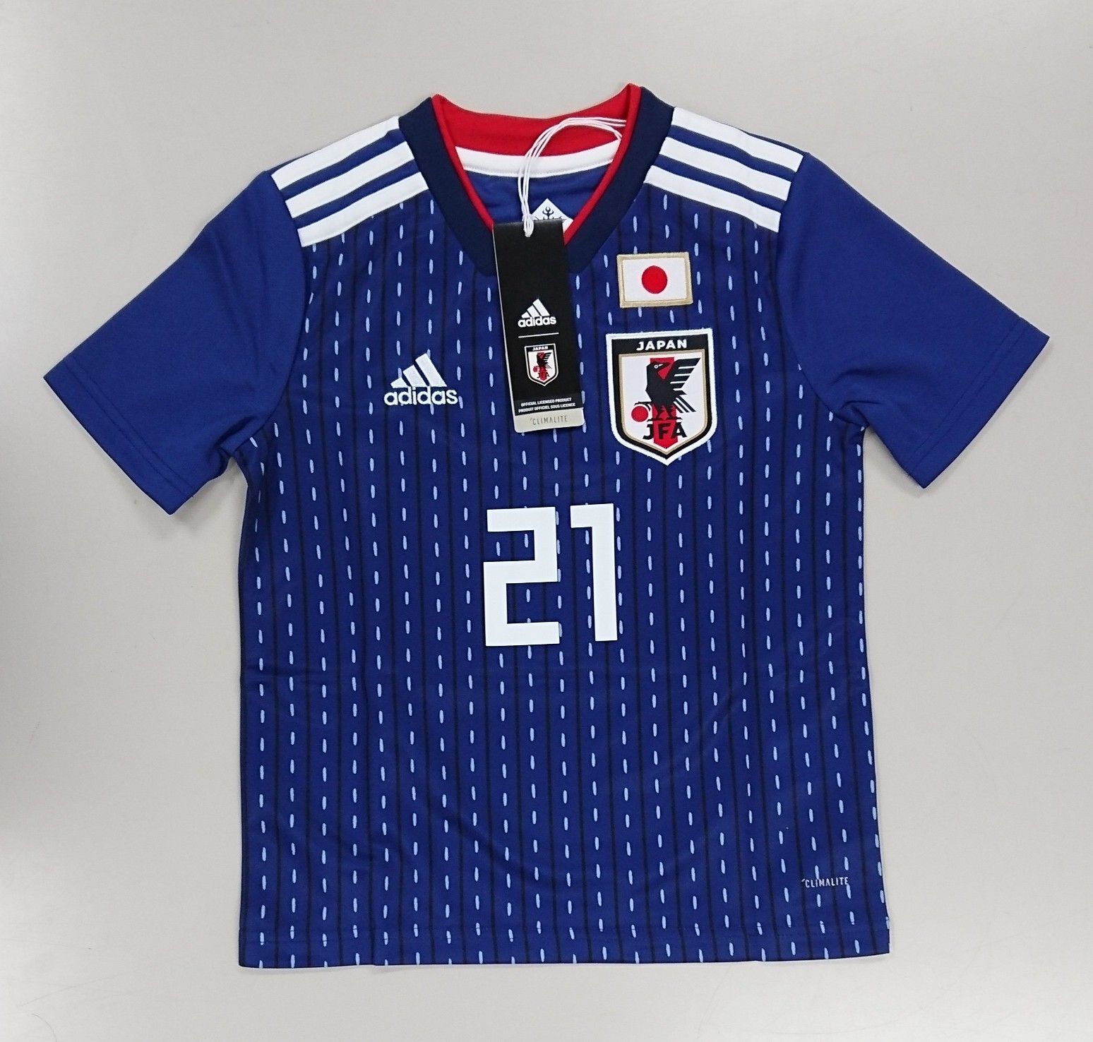 【超特価】adidas Kids サッカー日本代表ユニフォーム 21番　堂安律