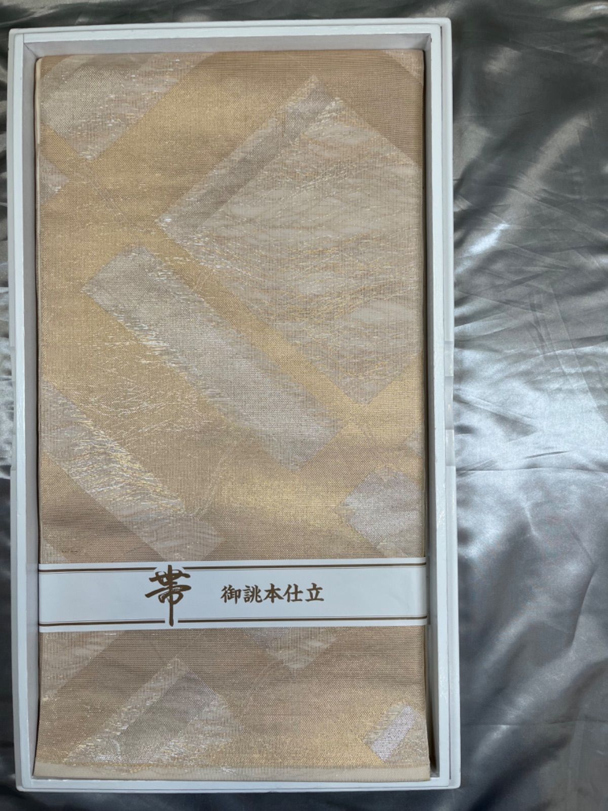 C9 美品 竹垣に季節の花々 金 パステル 六通 正絹 薄物 夏用 絽 紗 袋帯 C9 美品 竹垣に季節の花々 金 パステル 六通 正絹 薄物 夏用 絽