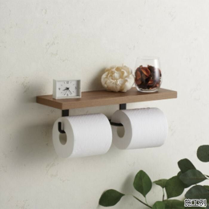 ダブルペーパーホルダー棚付 W2807-D USTAUSTRALIA_COM_AU