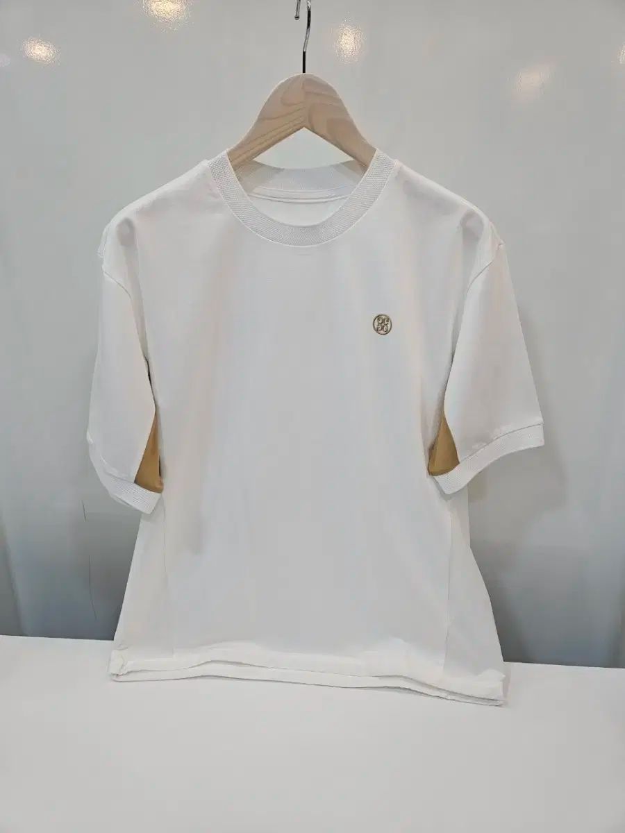 ジェイ|ポー|ええと メンズ ハイブリッド ラウンドネック Tシャツ