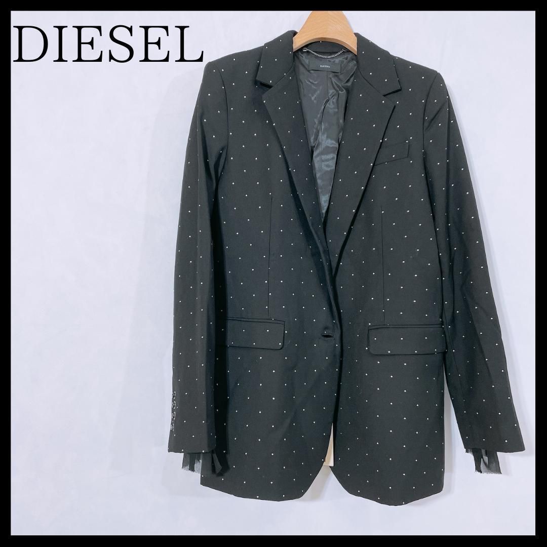 超人気 【17875】新品未使用 DIESEL アウター Sサイズ ブラック 新品