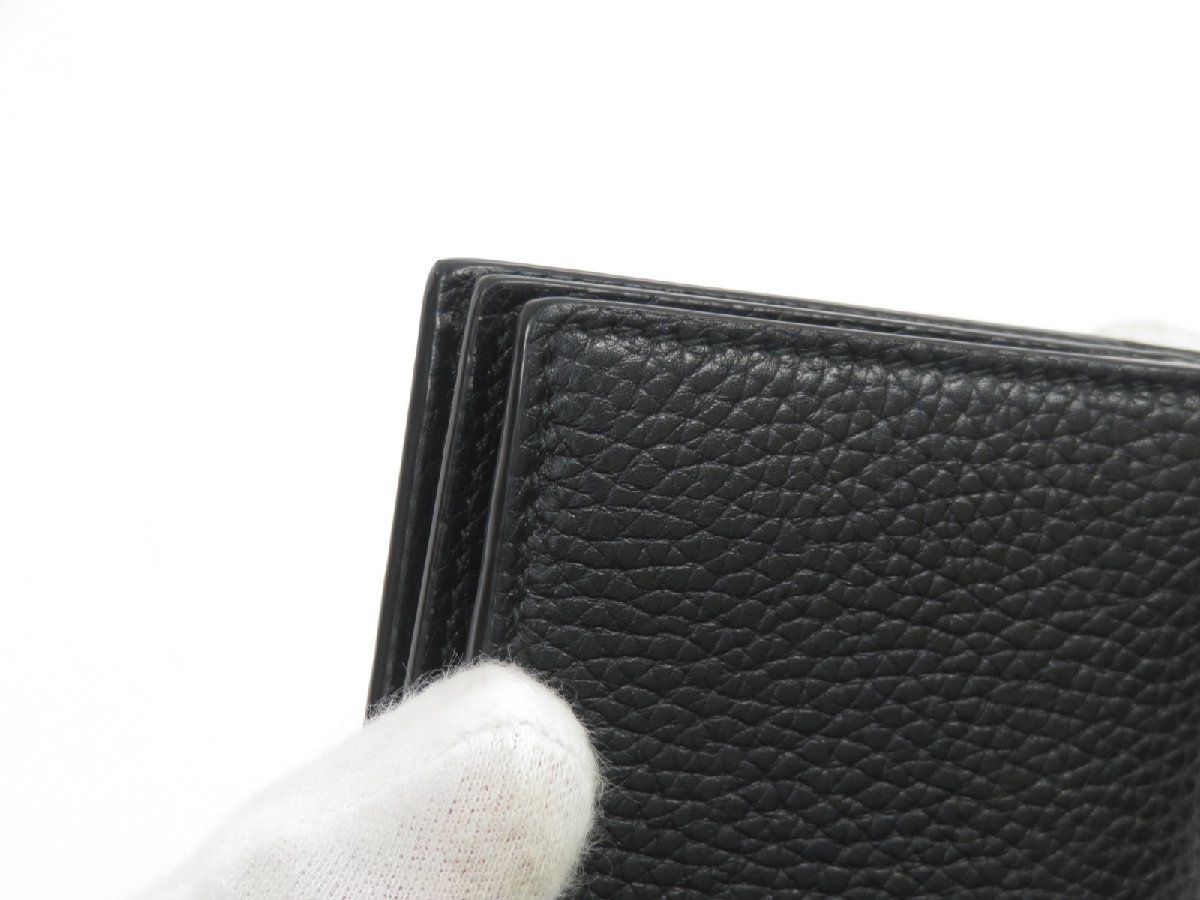 【最終値下げ 5/28日 01：59まで】■美品■　グッチ ロング ウォレット 二つ折り 長財布 札入れ レザー ブラック 547080 【A66557】 最終値下げ 5/28日 01：59まで】□美品□ グッチ ロング ウォレット 二