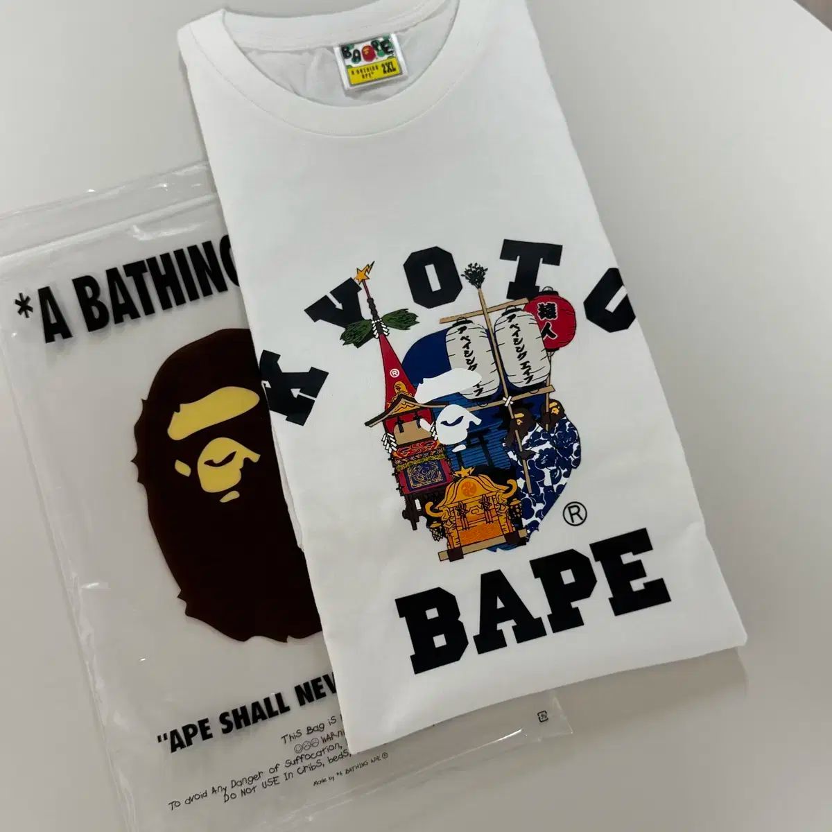 A・BATHING APE Tシャツ 京都限定 AAPE.JP