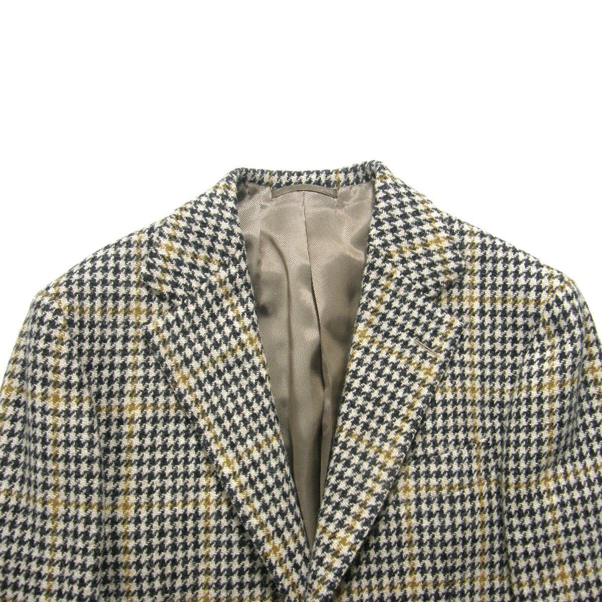 BEAMS F / HARRIS TWEED ハウンドトゥース ジャケット 新品】 BEAMS F × HARRIS TWEED ／ ビームスF × ハリスツイード