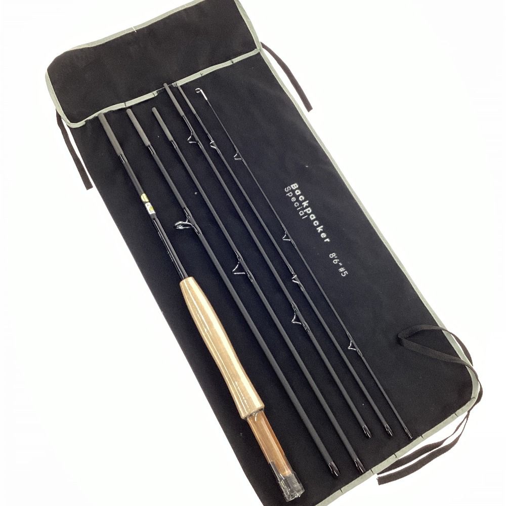 TIEMCO ティムコ バックパッカー スペシャル 865-6 本フライロッド 本体未使用 竿袋ほつれ有 - メルカリ