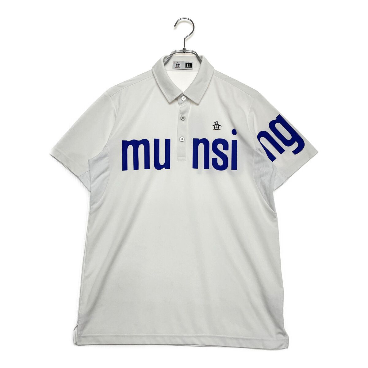 中古 メンズ マンシングウェア Munsing wear 半袖ポロシャツ L