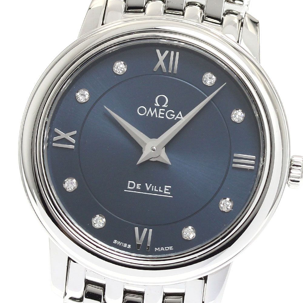 オメガ OMEGA 424.10.27.60.53.001 デビル プレステージ 8Pダイヤ  