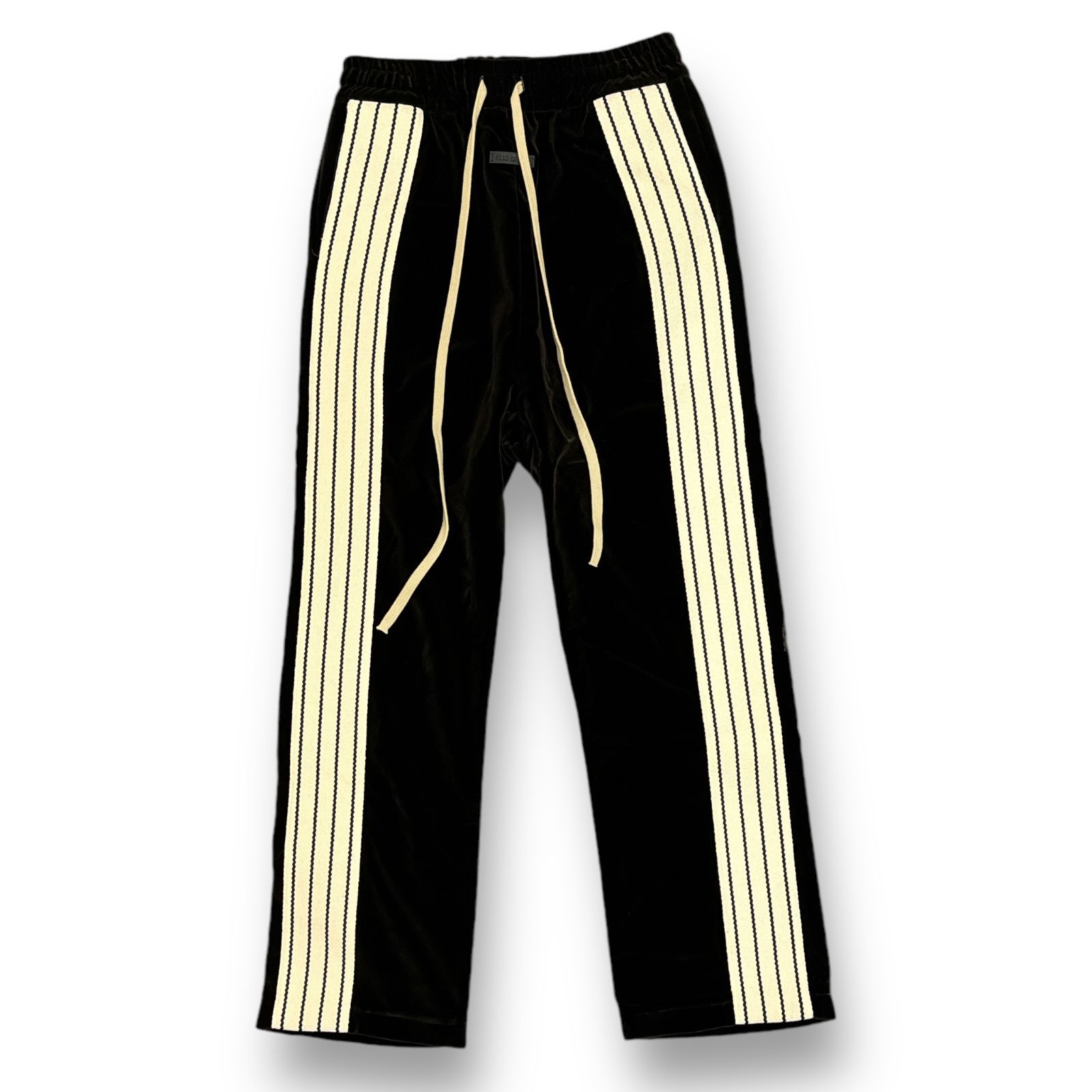 FEAR OF GOD SIDE STRIPE FORUM PANT サイドストライプ フォームパンツ ベロアトラックパンツ フィアオブゴッド XS 67398A4