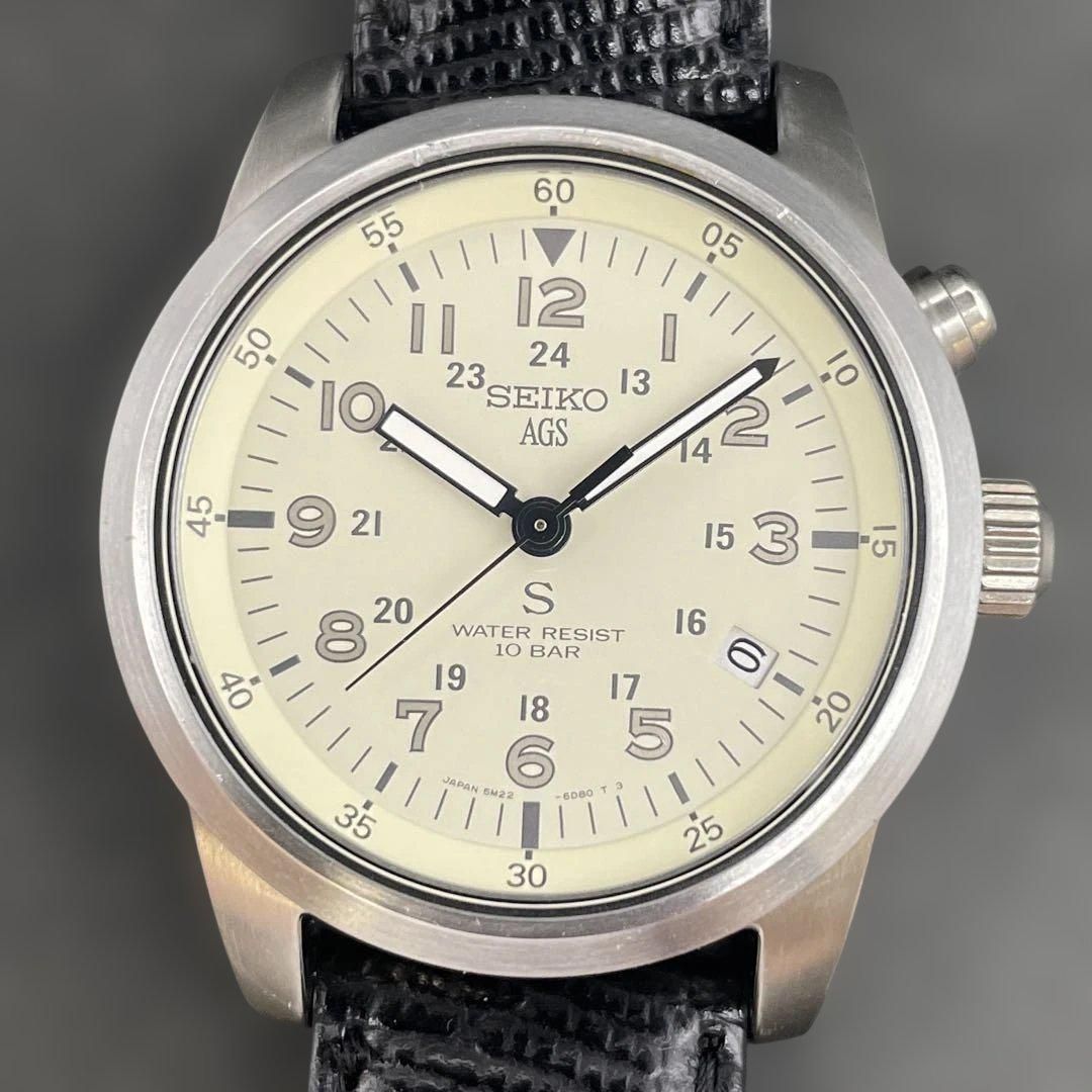 ！HM！SEIKO AGS ミリタリータイプ 5M22-6C20 447867488_1007319214729625_254