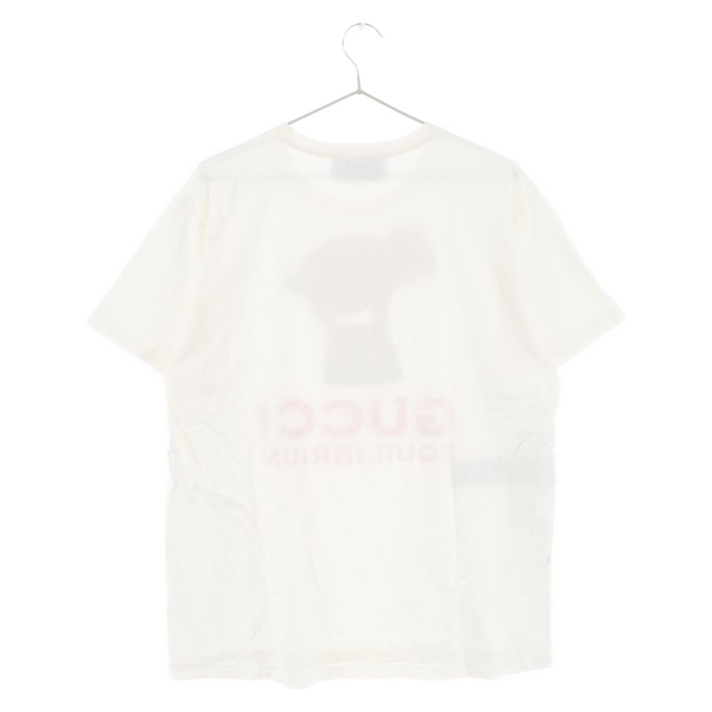 GUCCI (グッチ) 21SS EQUILIBRIUM ピッグ 半袖Tシャツ カットソー 615044 XJCRI ホワイト - メルカリ