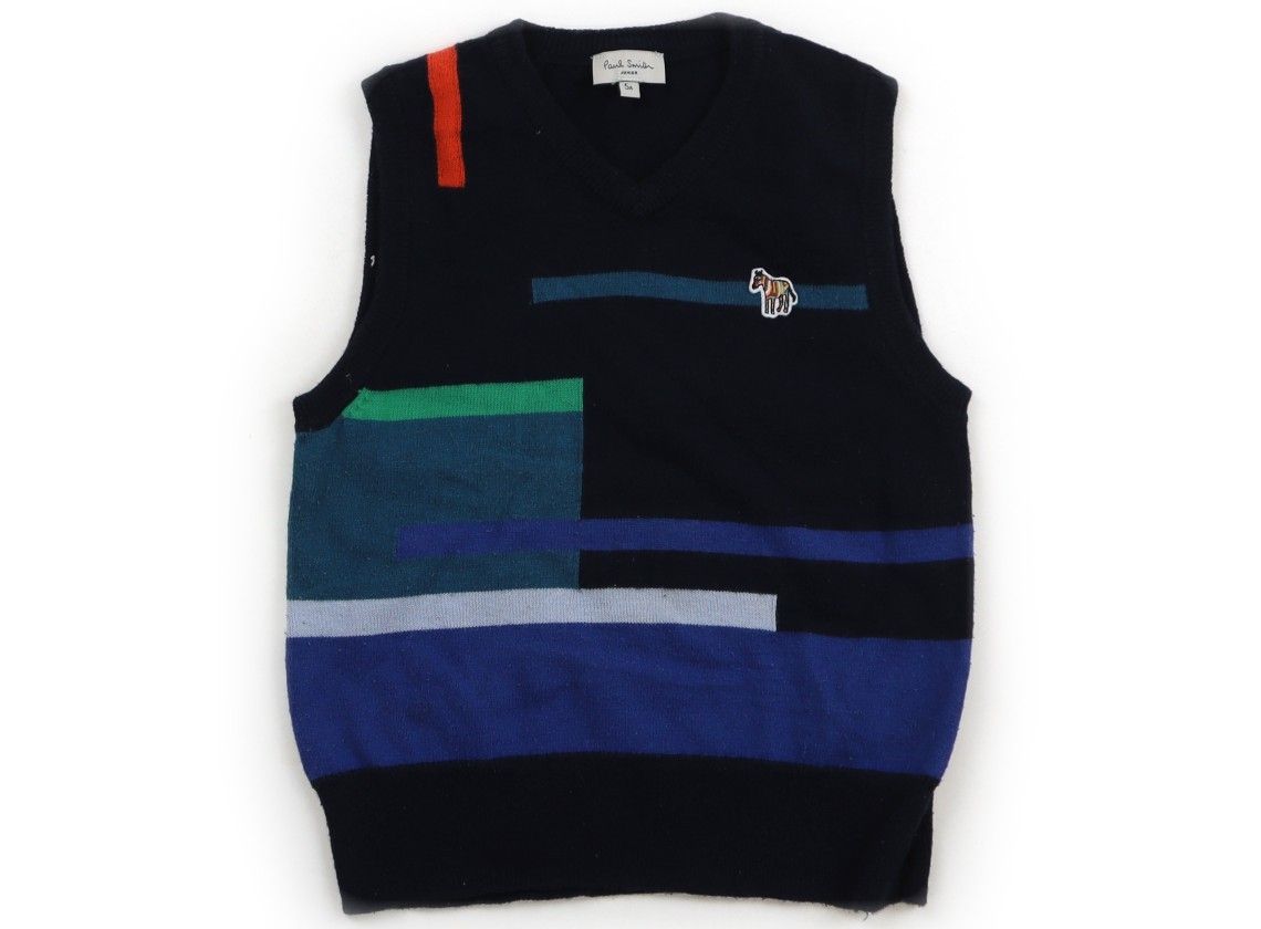 【新品】ポールスミス　リバーシブルベスト 110 Paul Smith JUNIOR（ポールスミスジュニア）の「リバーシブル