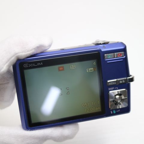 超美品 EX-Z500 ブルー 即日発送 CASIO EXILIM デジカメ 本体