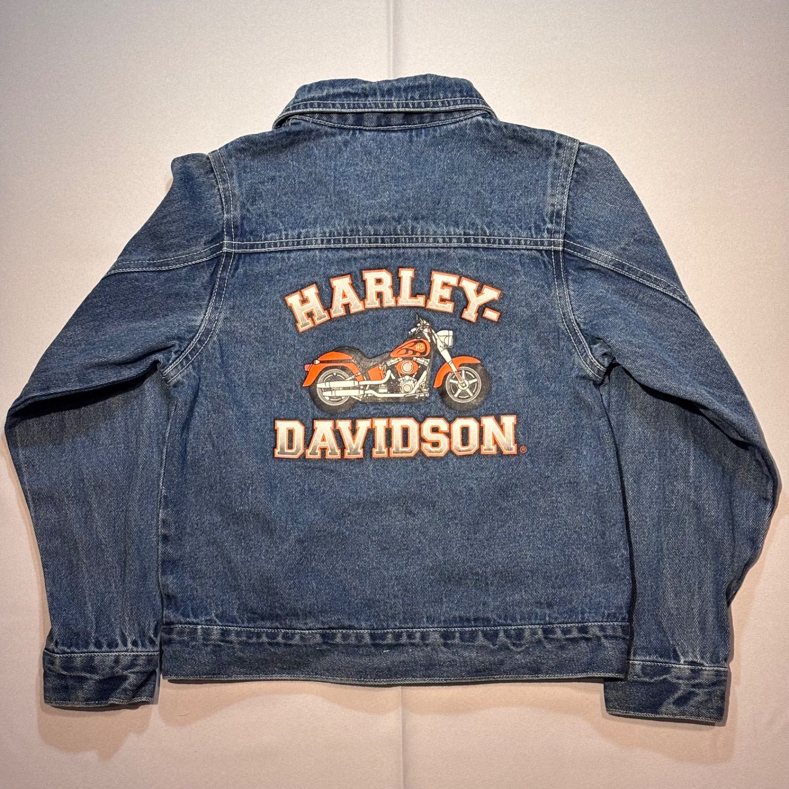 HARLEY DAVIDSON ハーレーダビッドソン デニムJKT Gジャン Vintage キッズ STEELWINDOWSANDDOORS_COM
